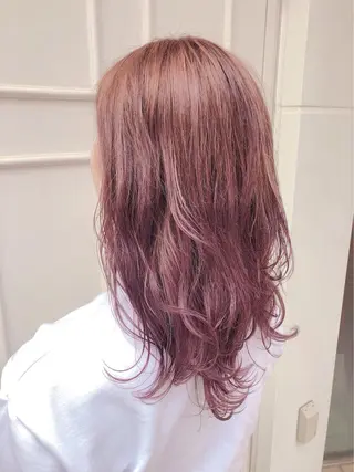ミディアム カラー 🫟Blanco🫟 Color&Careのヘアスタイル