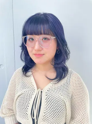 ミディアム もにか🌞原宿/渋谷 🌝ブリーチカラーのヘアスタイル