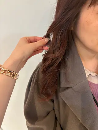 カラー レイヤー/透明感 カラー/nanokaのヘアスタイル