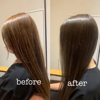 ロング パーマ 【くせ毛さんのお悩み 解決🍀】栗橋のヘアスタイル