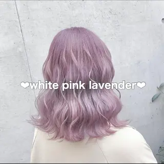 ミディアム 💛ムラ修正ブリーチ 💛YUUのヘアスタイル