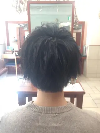 カラー パーマ ヘアアレンジ メンズ メンズパーマの巨匠 鈴木純のヘアスタイル