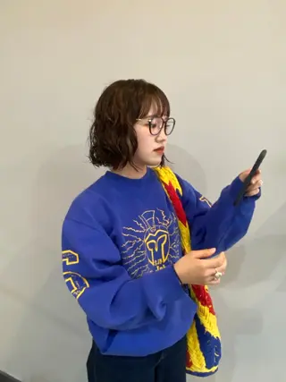 ショート F-card所属・shiga mariaのヘアスタイル