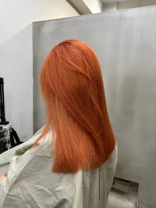 セミロング カラー VOYAGE所属・中園康 /カラー/ブリーチのヘアスタイル