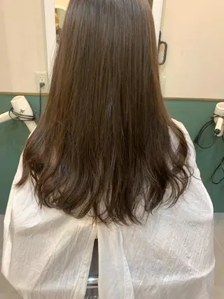 ロング 大木 華のヘアスタイル