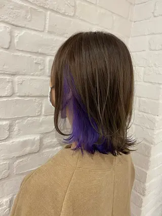 ミディアム 🍀透明感抜群🍀/ ハイトーンカラーのヘアスタイル