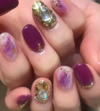 ミディアム MKY salonのネイルデザイン