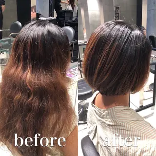 ショート ENORE 青山店所属・🫧縮毛矯正専門店/ 髪質改善プロ直輝🫧のヘアスタイル