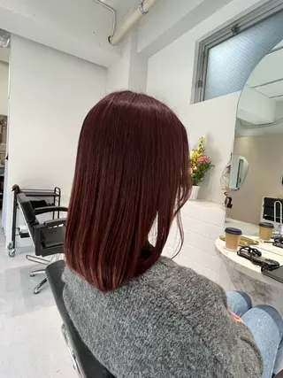 カラー loulou所属・透明感カラー 💎飯塚ゆうきのヘアスタイル