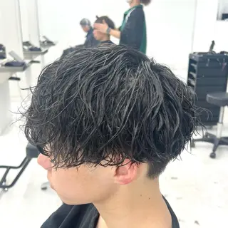 パーマ メンズ 柏メンズカットパーマ NO.1タイチのヘアスタイル