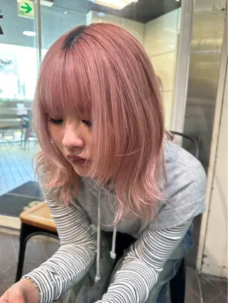 セミロング カラー サナ/ 立川美容師🪽のその他イメージ