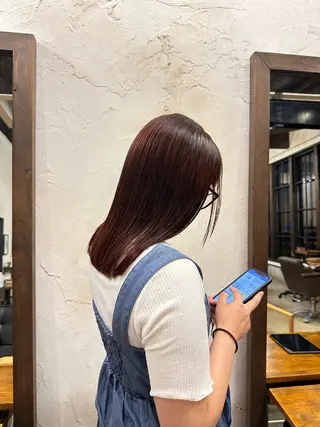 セミロング カラー 🦖ノザワ リンカ🦖のヘアスタイル