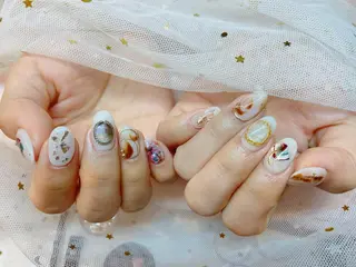 ネイル 長さだし専門店 M2　rikaのネイルデザイン