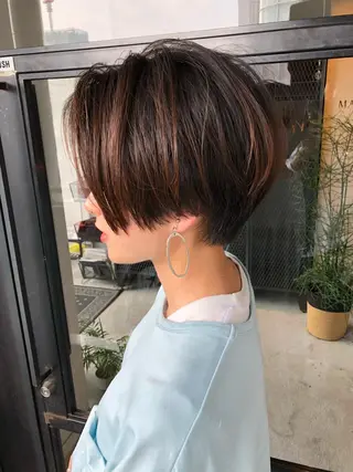 ショート メンズヘア/レイヤー /ボブ山内春輝のヘアスタイル