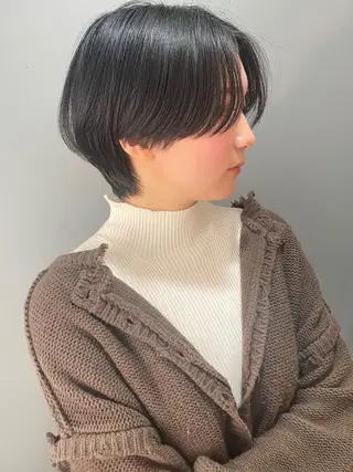 ショート カラー 吉田一輝 外国人パーマのヘアスタイル