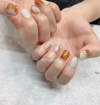 ネイル 北浦和 自爪育成ケアのネイルデザイン