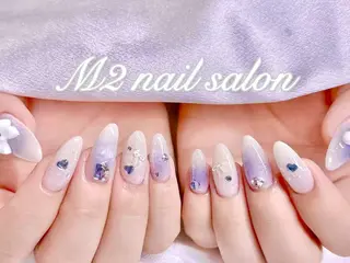 ネイル 長さだし専門店 M2　rikaのネイルデザイン