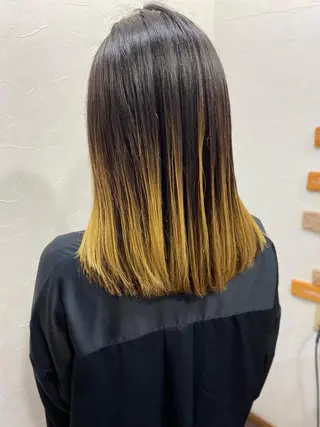 ミディアム カラー ladix hair design所属・【透明感.艶髪】 中原史雄のヘアスタイル