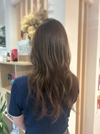 カラー 西新  MAHIRO 🩵🫧艶髪🩵🫧のヘアスタイル