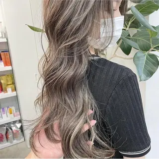 ロング カラー Ayuri🫧 Diar Blueのマツエク・マツパデザイン