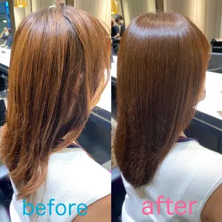 カラー 美髪×髪質改善 🖤Yukineのヘアスタイル