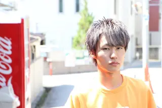 ショート メンズ カラー 川端 智治のヘアスタイル