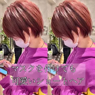 ショート 髪質改善will hairdesignのヘアスタイル