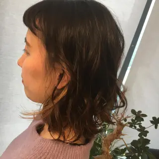ミディアム カラー ANCHOR所属・美髪になりませんか？ ，，mikuのヘアスタイル