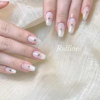 ネイル RAFFINE haru🦋🩵のネイルデザイン