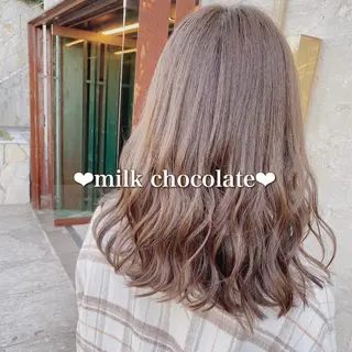 セミロング カラー ヘアアレンジ メンズ キッズ お悩み解決美容師 💐AMIのヘアスタイル