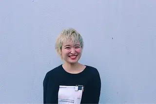 ショート カラー ハイトーン/レイヤー /ウルフ⭐️永田⭐️のヘアスタイル