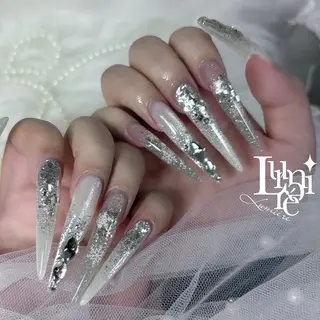 ネイル Lumière/ 超ロング/ワンホンのネイルデザイン