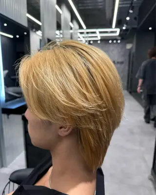 ミディアム カラー メンズ ✨️ツイスパ波巻き特 化小杉澪生✨️のヘアスタイル