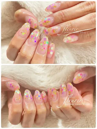 ネイル フルリール 【プライベートサロンのネイルデザイン