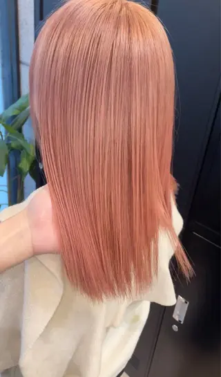 セミロング カラー ACTION心斎橋店 Lisaのヘアスタイル