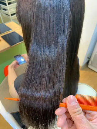 ロング パーマ 【エシカル】 HOSOMIのヘアスタイル