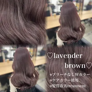 ロング ヘアアレンジ カラー 💗愛され暖色💗 ピンク/レッド💗のヘアスタイル