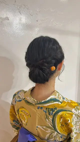 ヘアアレンジ 韓国Style🤎 ヤマウエ マリナのヘアスタイル