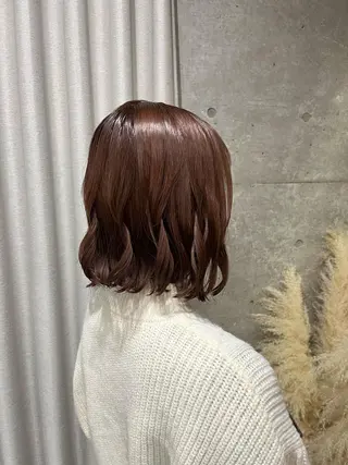 ショート パーマ ロングパーマ木村 ボブパーマのヘアスタイル