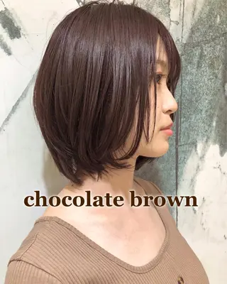 ミディアム カラー 圧倒的透明感カラー nana🦕のヘアスタイル