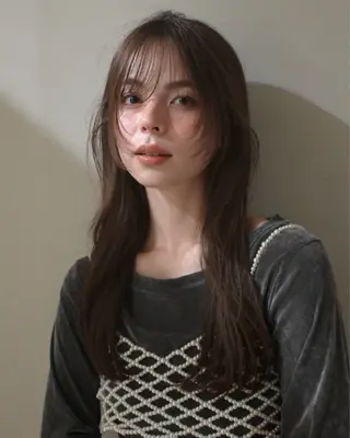 セミロング カラー aya / カットカラーのヘアスタイル