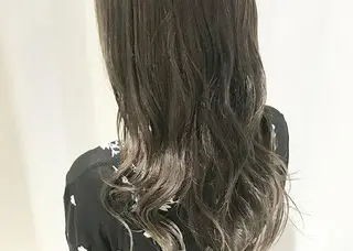 セミロング カラー 竹内啓太 ボブのヘアスタイル