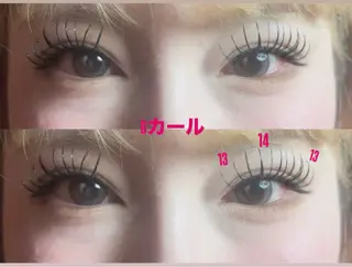 マツエク・マツパ AMIKA🌹 Amaranthのマツエク・マツパデザイン