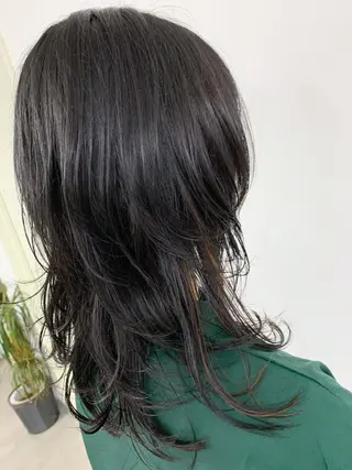 セミロング 🥇近藤 恭輔🥇 Recharme新保のヘアスタイル