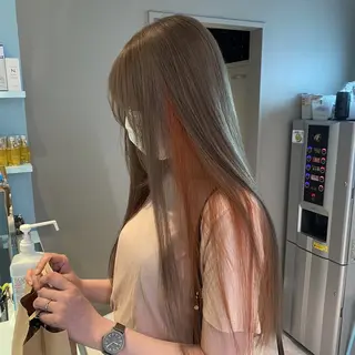 ロング ️🫧 AINE 🫧ハイトーンカラーのヘアスタイル