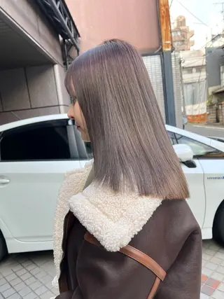 ミディアム カラー HIYOSHI　✂︎ 艶髪職人のヘアスタイル