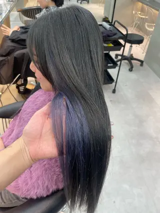 ロング カラー 韓国ヘア/レイヤー Londエレンのヘアスタイル