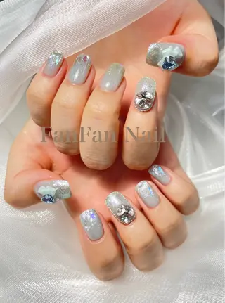 ネイル FanFan 長さ出し専門のネイルデザイン