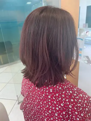 カラー ボブ/暖色/デザイン KOYUKI⛄️のヘアスタイル
