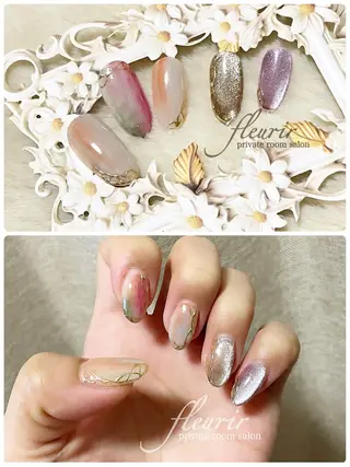 ネイル フルリール 【プライベートサロンのネイルデザイン
